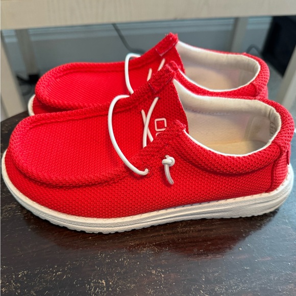 Hey Dude Red Shoes - Picture 4 of 4